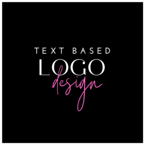 Text Based Logo Design